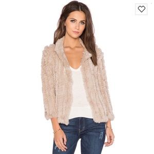Sold Out Revolve Heartloom Rosa Fur Jacket Size XS